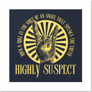 Highly Suspect Posters and Art